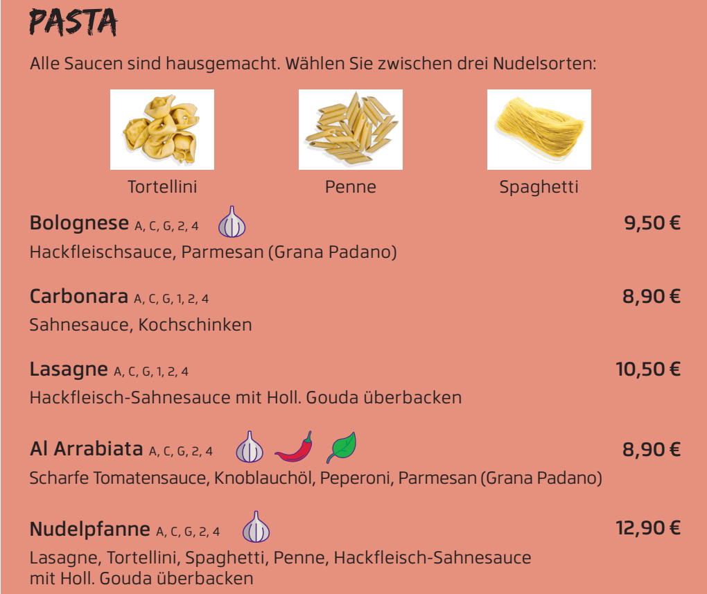 Zusatzstoffe & Allergikerhinweise